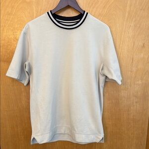 Men's Nike Vintage T-Shirt with Striped Collar
